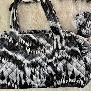 MZ Wallace Tie Dye Travel Jimmy & large tie dye metro link pouch